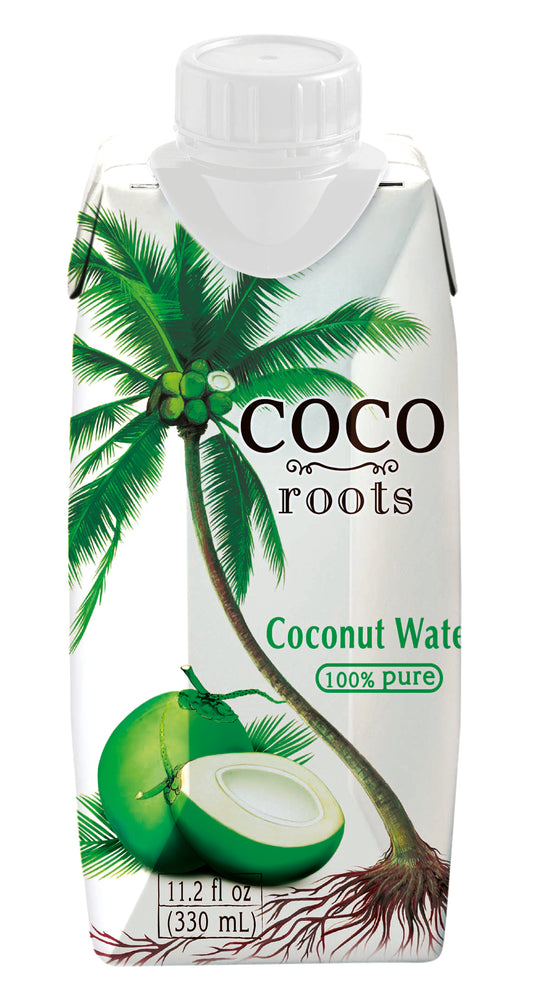 COCO ROOTS Coconut water UHT 330ml-12 109304