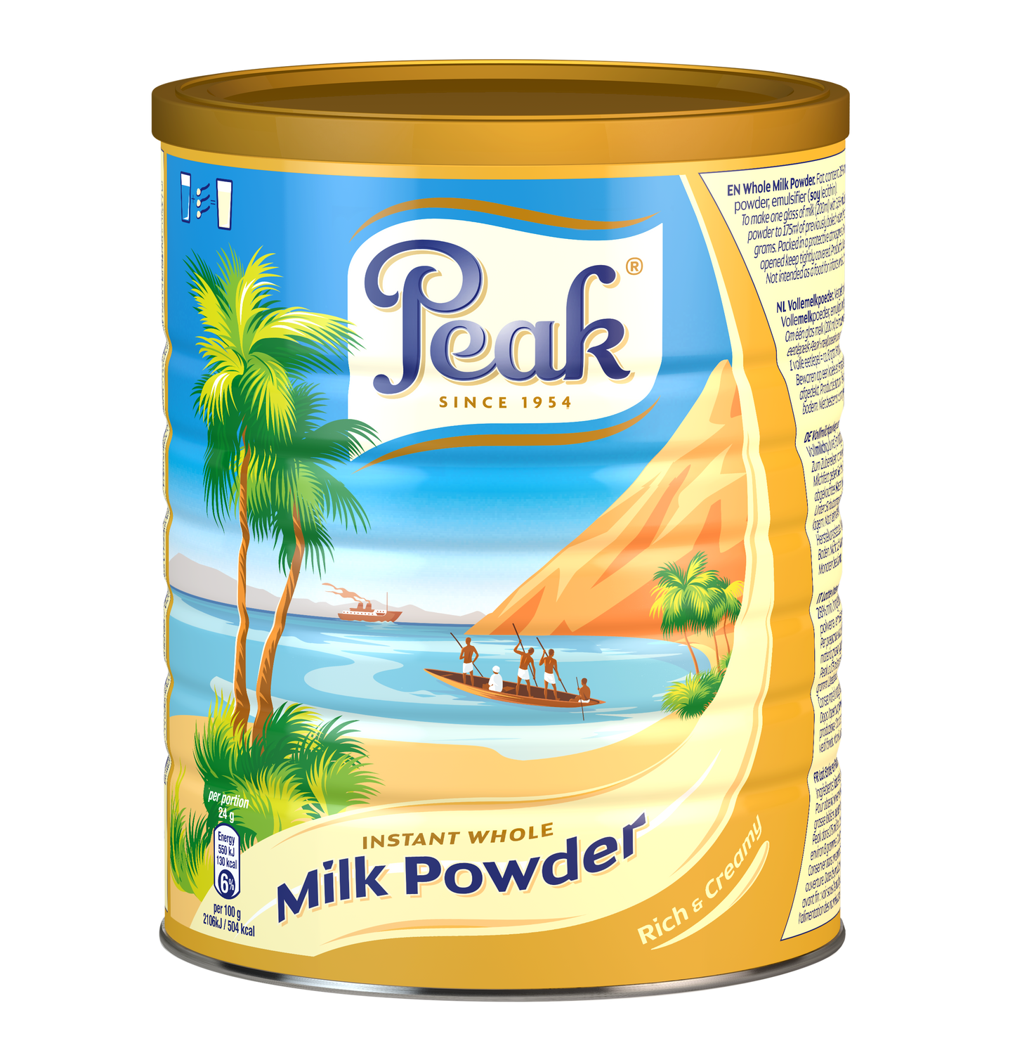 PEAK Instant Milk Powder 900g-12 _ 109329