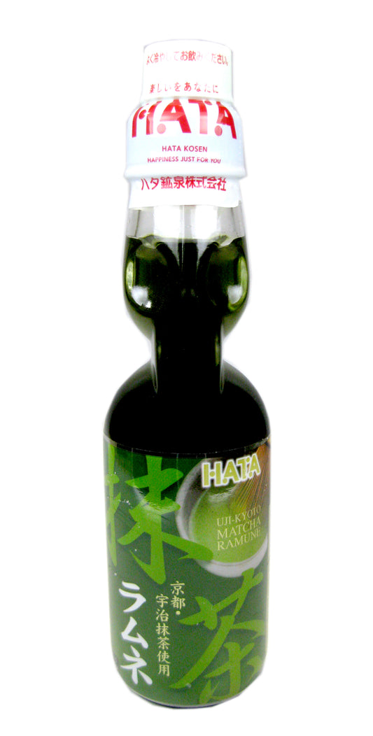 HATA ramune drink - macha green tea 200ml JP-30 _ 109334