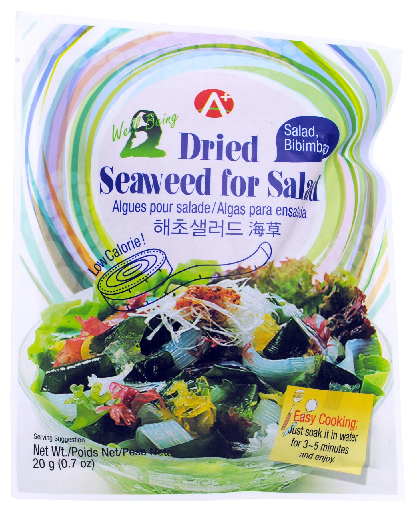 A+ Dried seaweed for salad 20x20g-20 _ 110135