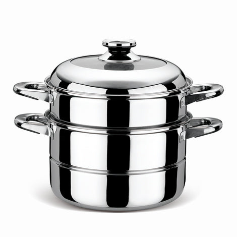 2-layer stainless steel steamer 30CM CN-8 _ 113081