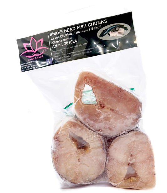 LOTUS Snake head fish chunks 25x400g-25 _ 201024