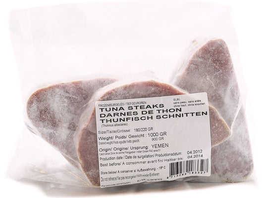 Tuna steaks 190-210g 1kg VN-5 _ 201074