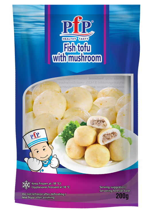 PFP Fish tofu with mushroom (shiitake) 200G-30 201129