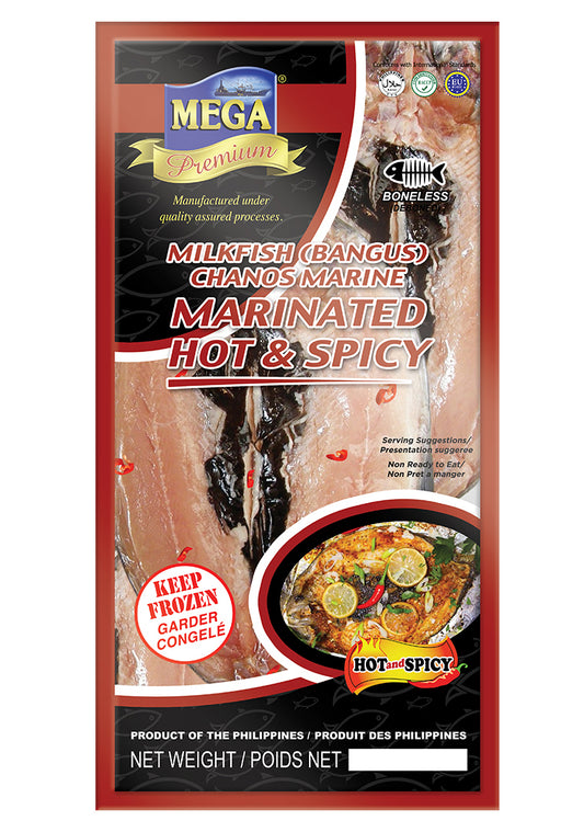 MEGA Milkfish marinated HOT 450g PH-20 201186