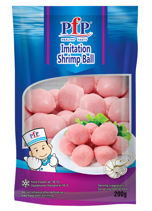 PFP Shrimp flavour fish ball frozen 200g-30 202100