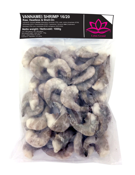 VANNAMEI HLSO 16/20 shrimp 1kg VN-10 _ 202120