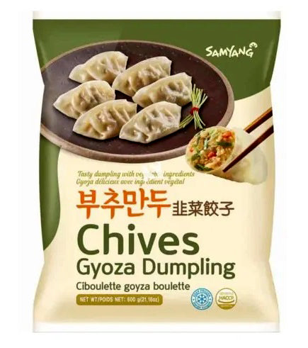 SAMYANG Chives Gyoza Dumpling 600g-12 _ 205124