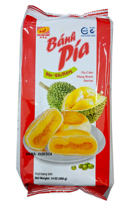 T.H.V Pia cake mung bean-durian 400g _ 206002