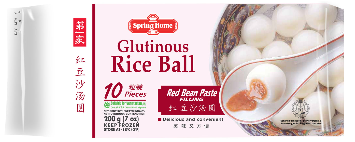 SPRING HOME glutinous rice ball RED BEAN 200g SG-24 _ 206153