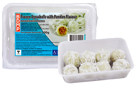 BDMP snowball with pandan flavour 200g-12 206191