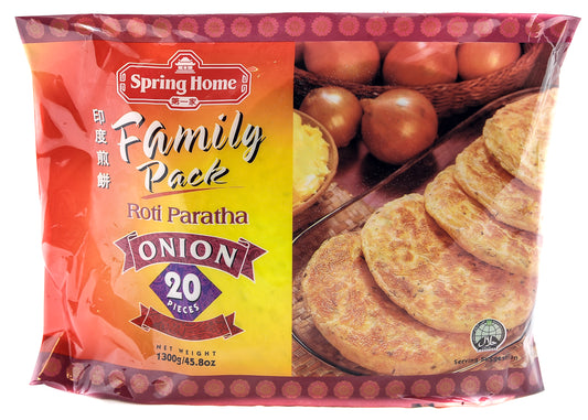 SPRING HOME roti paratha ONION Family Pack 20pcs SG-6c 208080