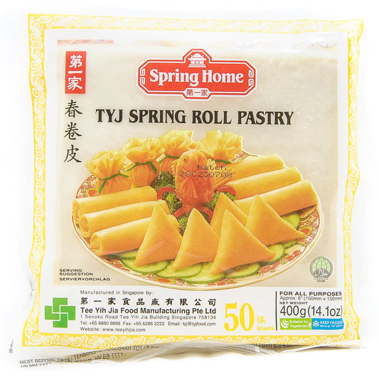 SPRING HOME springroll pastry 150mm 40pkx50pcs SG-40 208089