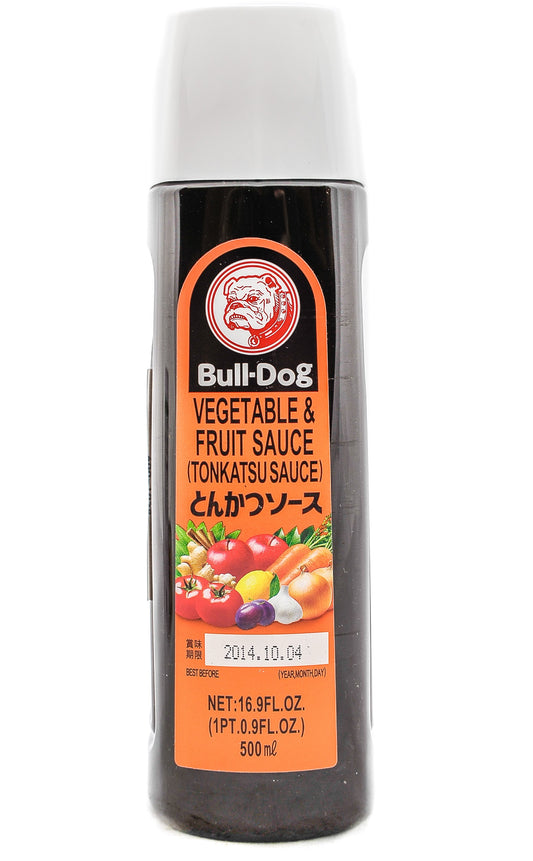 BULL DOG Vegetable &fruit Tonkatsu sauce 500ml JP-20 600062