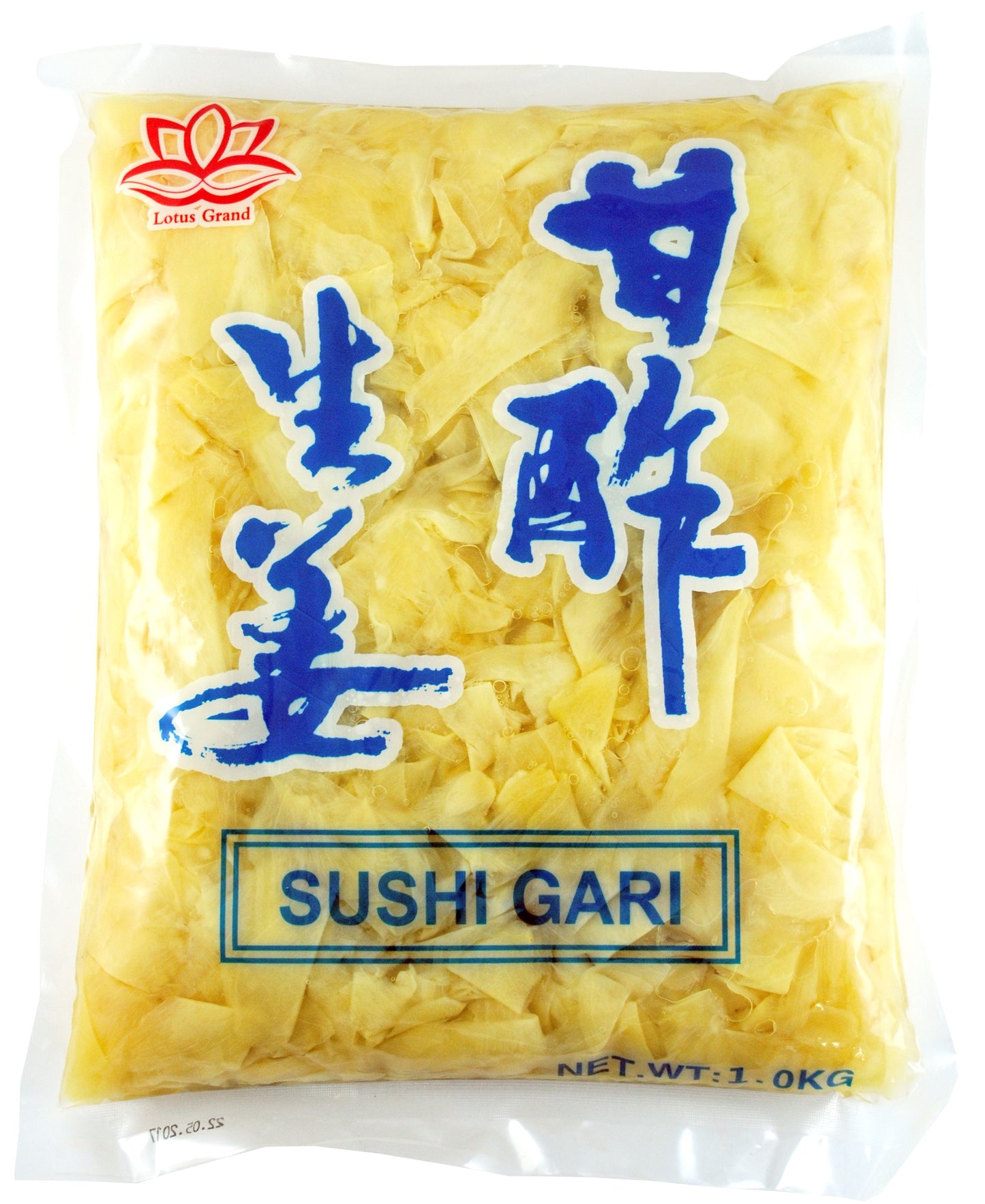 LOTUS sushi ginger slice 1kg CN-10 _ 600102