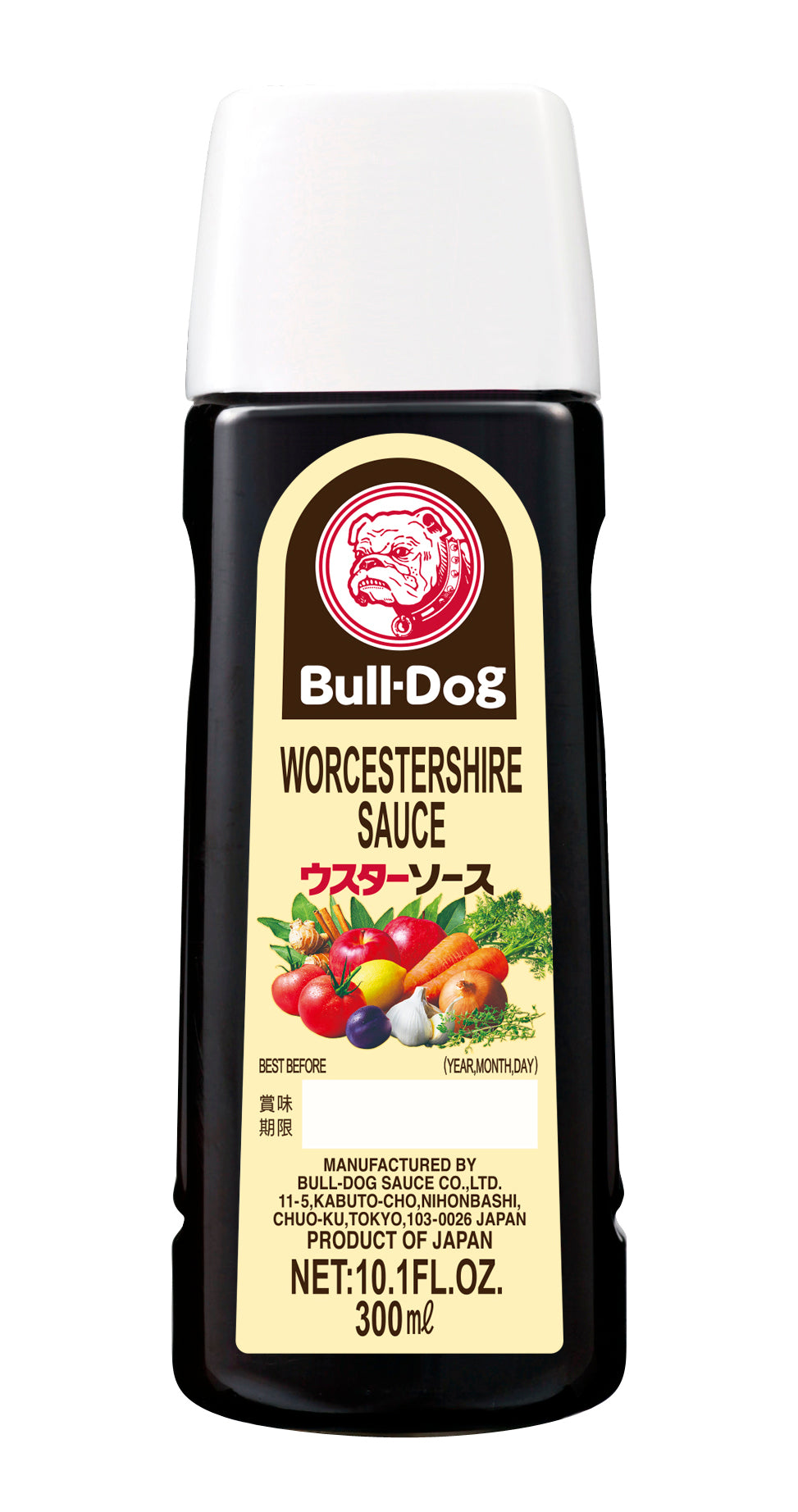 BULL DOG worcestershire sauce 300ml JP-30  600210