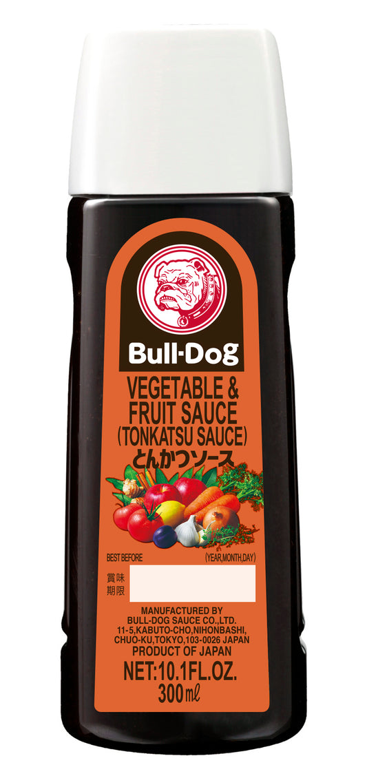 BULL DOG veg & fruit tonkatsu sauce 300ml JP-30 600212