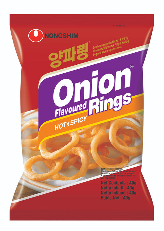 NONGSHIM onion Rings hot & spicy Flv 40g KR-20 108519